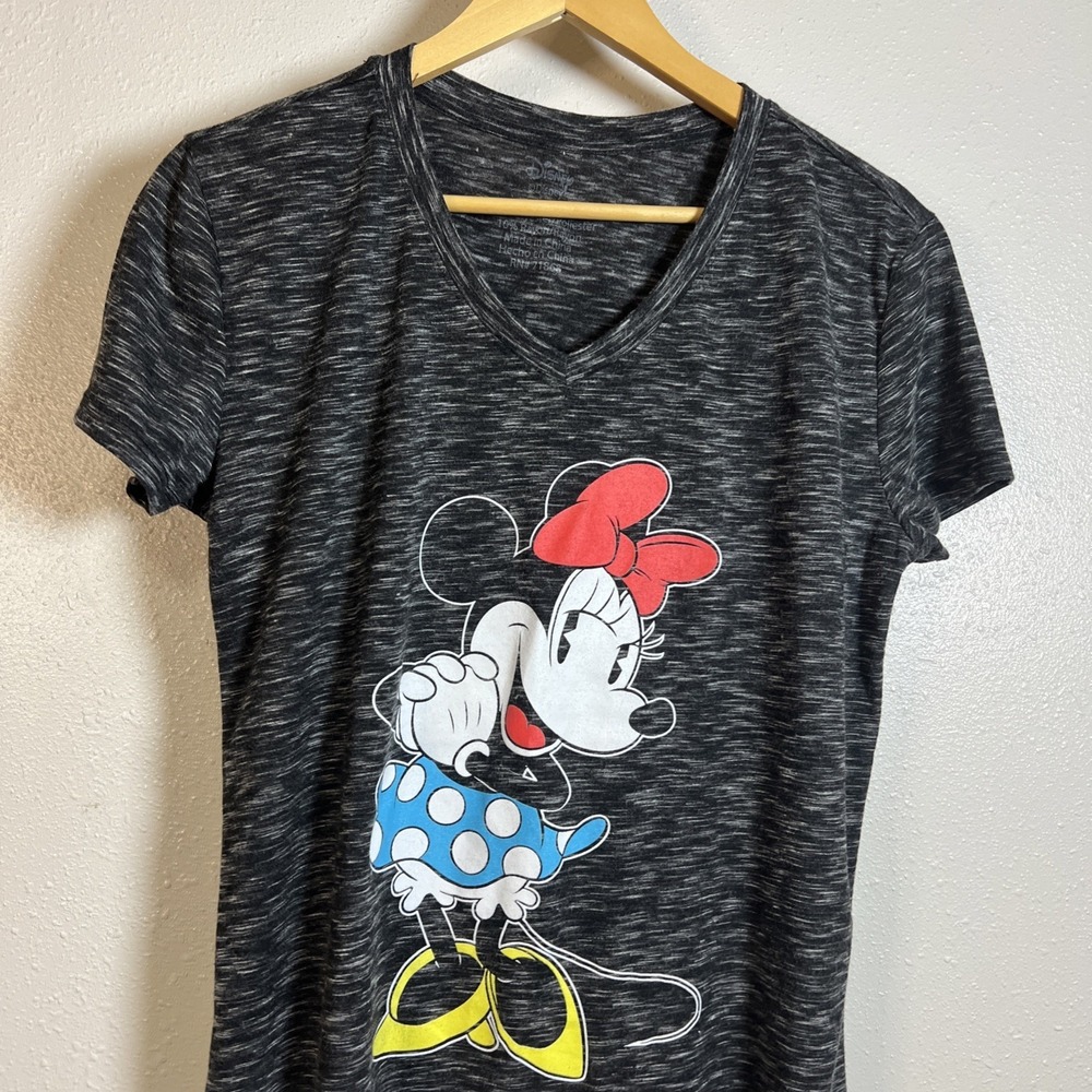 Walt Disney T Shirt Women's XL Graphic Minnie Mouse Short Sleeve